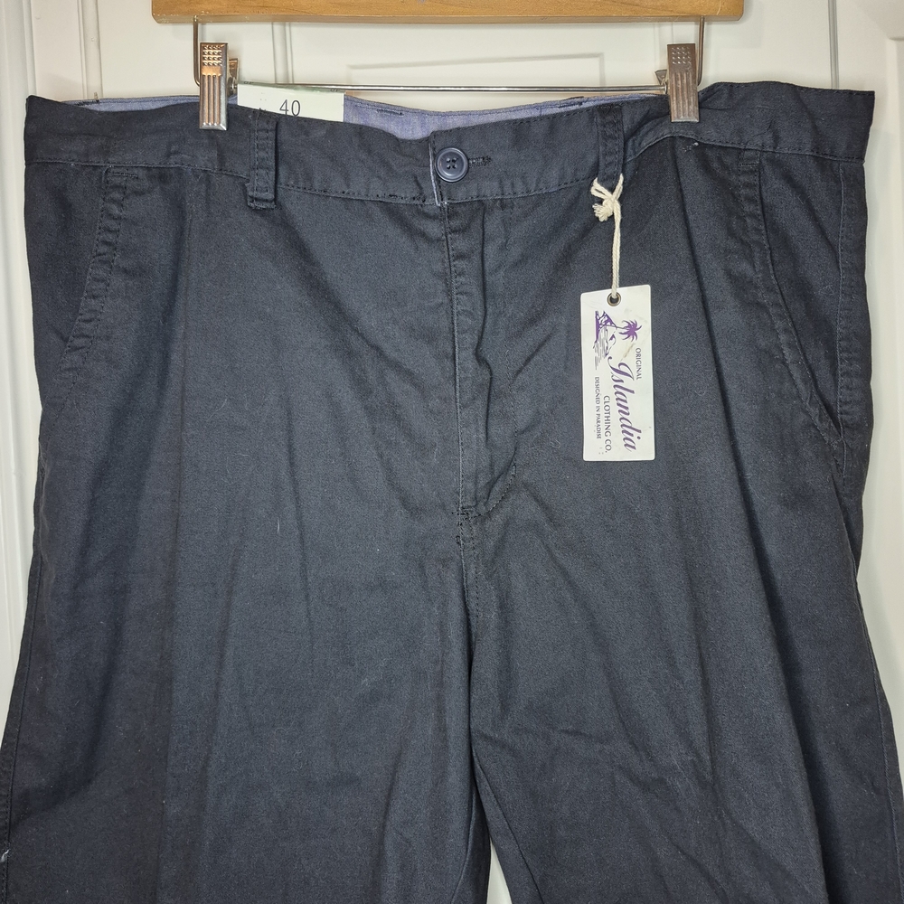 Islandia Men's Classic Navy Chinos 1613/425